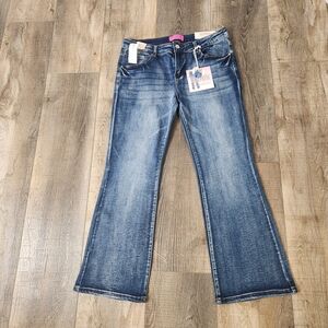 Telepatha Low Rise Bootcut Jeans Size 17/33 Inseam30. Y2k Normcore